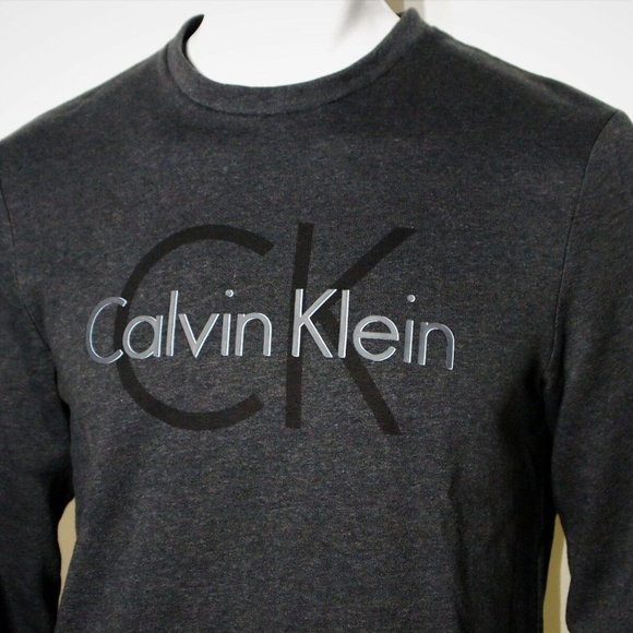 Calvin Klein sweater men's lightweight crew neck - Picture 3 of 6